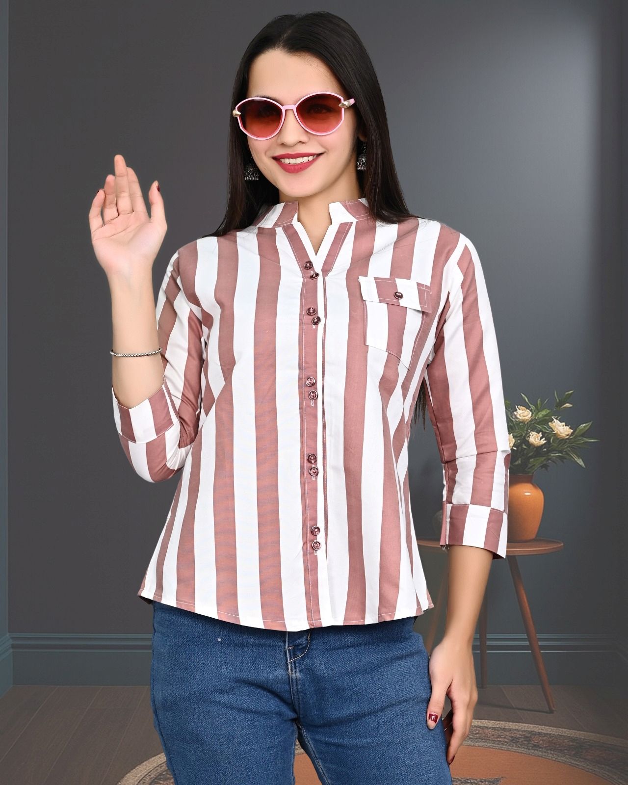 Button Down Shirt For Women